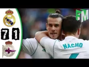Video: Real Madrid vs Deportivo 7-1 - Highlights & Goals - 21 January 2018